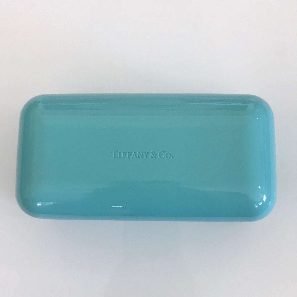 New Large Tiffany & Co Glasses Case & Cloth Pouch